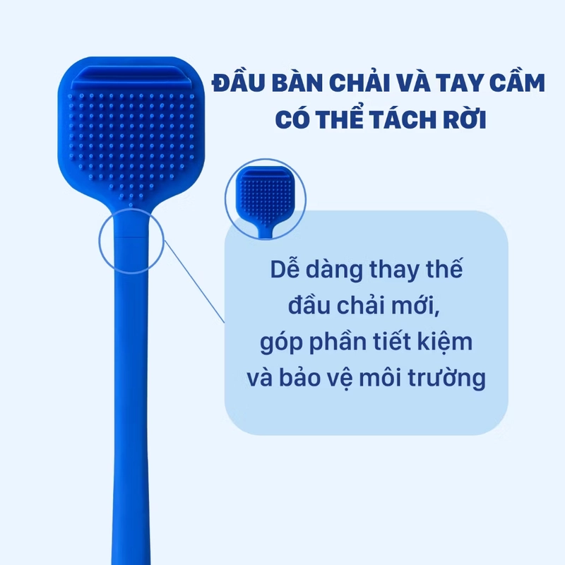 Bàn chải lưỡi La Dens màu xám 508751