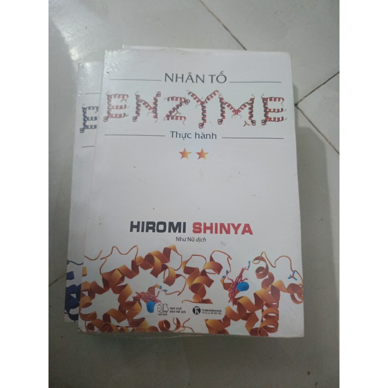 Sách nhân tố enzyme - thực hành, còn mới  60265