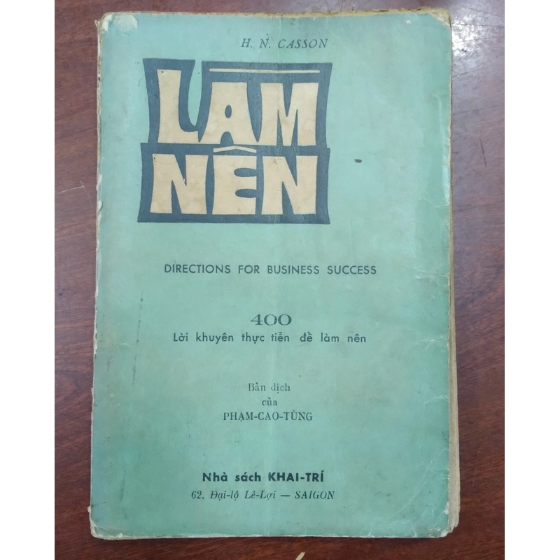 LÀM NÊN - Bản dịch của Phạm Cao Tùng 220034