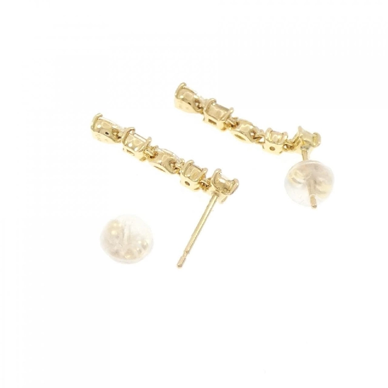 K18YG Bông tai Kim cương 0.70CT - Hàng hiệu Chính hãng 870751