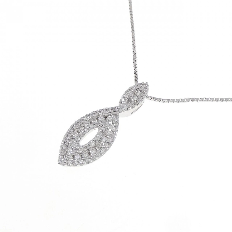 K18WG Dây chuyền kim cương 0.30CT - Hàng hiệu Chính hãng 867394