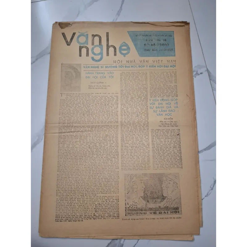Báo Văn Nghệ số 48 (1204) - Thúy Quỳnh, Bùi Hiển - Chính luận 960141