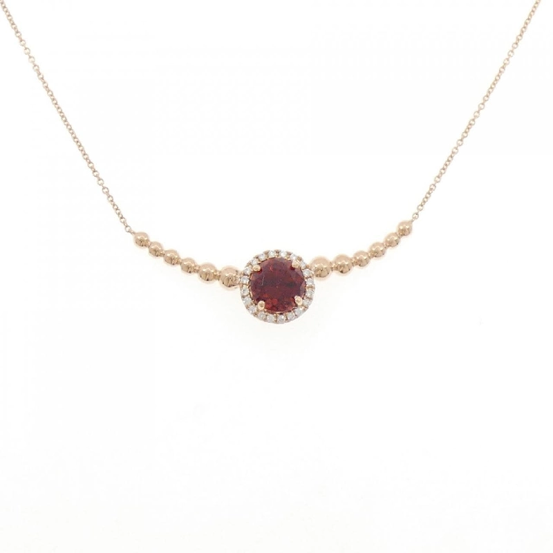 Dây chuyền Garnet K18PG 1.74CT - Hàng hiệu Chính hãng 856912