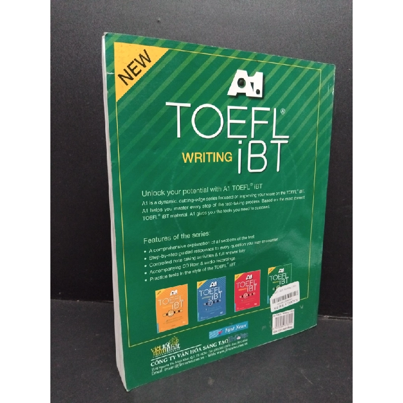 A1 Toefl iBT writing (kèm CD) mới 80% ố 2011 HCM1710 Richie Hahn HỌC NGOẠI NGỮ Oreka-Blogmeo 303237