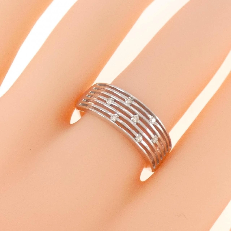 Nhẫn kim cương K18WG 0.08CT - Hàng hiệu Chính hãng 850230