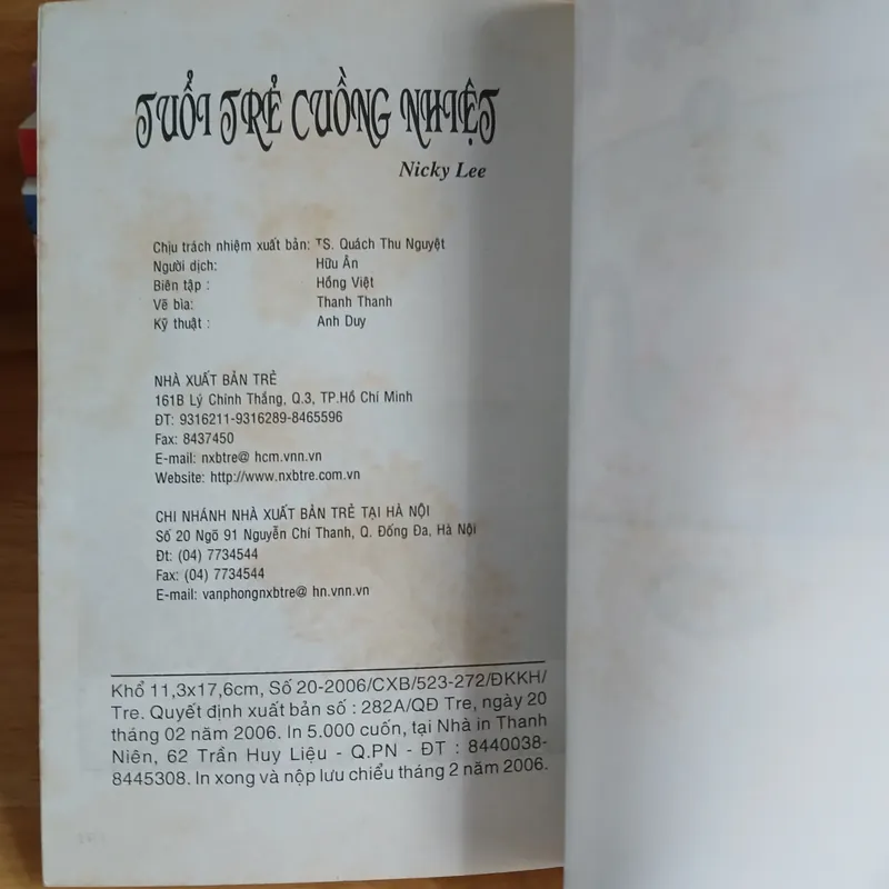 Truyện Tranh Tuổi Trẻ Cuồng Nhiệt (Bộ 14 Tập) - Nicky Lee 674389