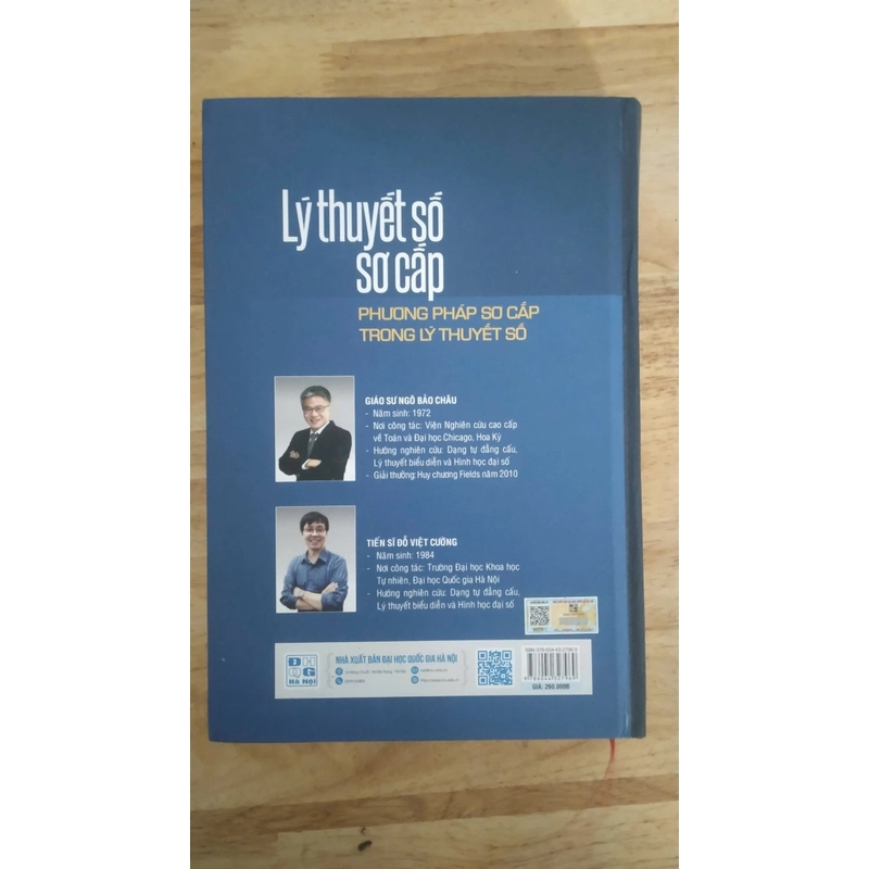 Lý thuyết số sơ cấp (bìa cứng) - Ngô bảo châu 539200