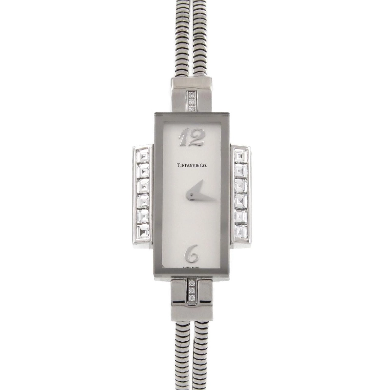 Đồng hồ cocktail Tiffany WG/Baguette D 18675293 WG Quartz - Hàng hiệu Authentic 876906