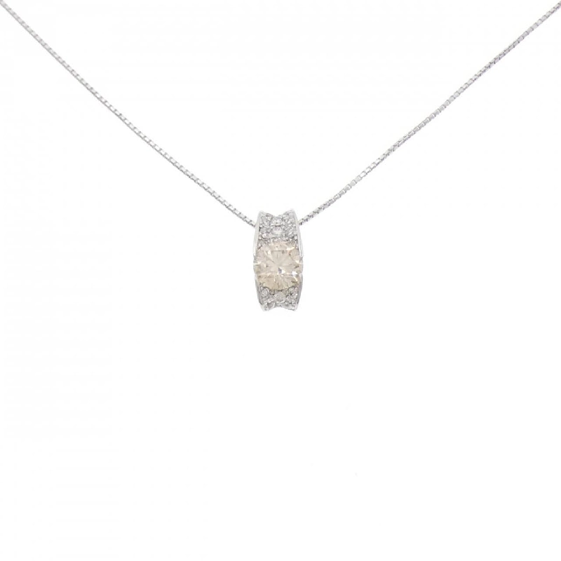 Dây chuyền kim cương PT900/PT850 0.619CT - Hàng hiệu Authentic 856078