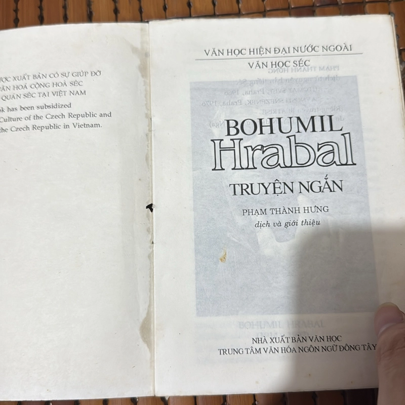 Bohumil Hrabal truyện ngắn 520317