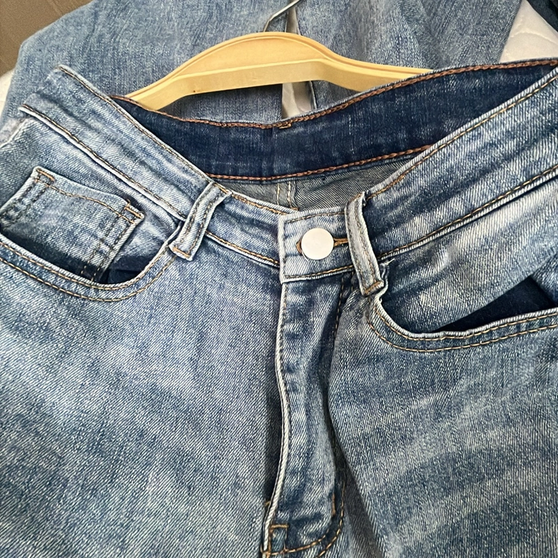 Quần jeans ống suông 377476