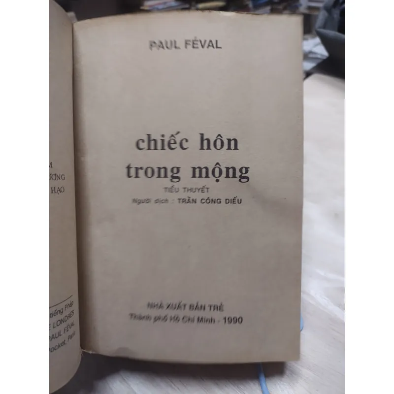 sách: Chiếc hôn trong mộng - Paul Feval (A2) 573714