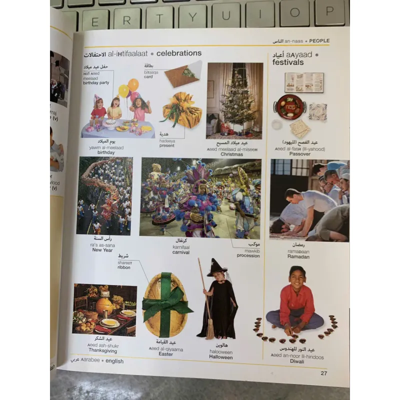 ARABIC ENGLISH BILINGUAL VISUAL DICTIONARY (TỪ ĐIỂN HÌNH ẢNH SONG NGỮ  ANH - Ả RẬP) 763430