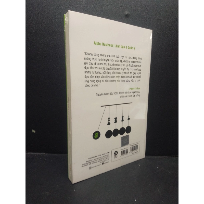 Lý thuyết trò chơi ứng dụng trong quản trị - kinh doanh mới 100% HCM0106 TS. Lê Hồng Nhật SÁCH TÂM LÝ 925101