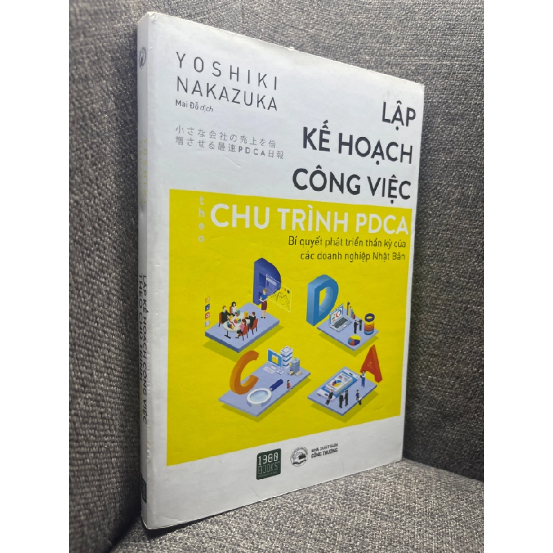 Lập kế hoạch công việc theo chu trình PDCA Yoshiki Nakazuka 2020 mới 80% HPB1704 351409