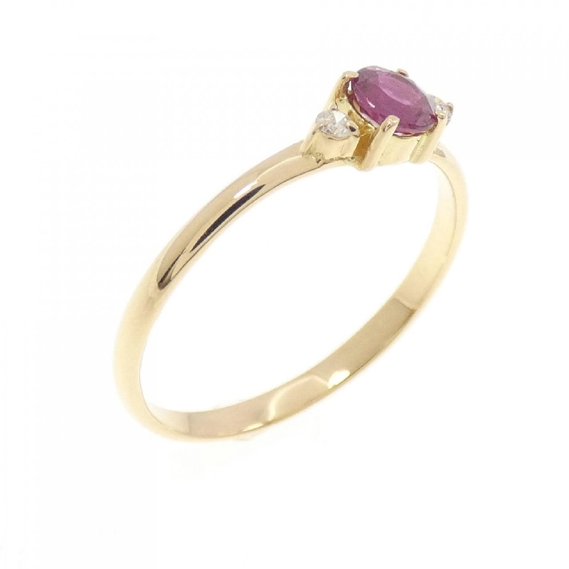 Nhẫn Ruby K18YG - Hàng hiệu Chính hãng 852273