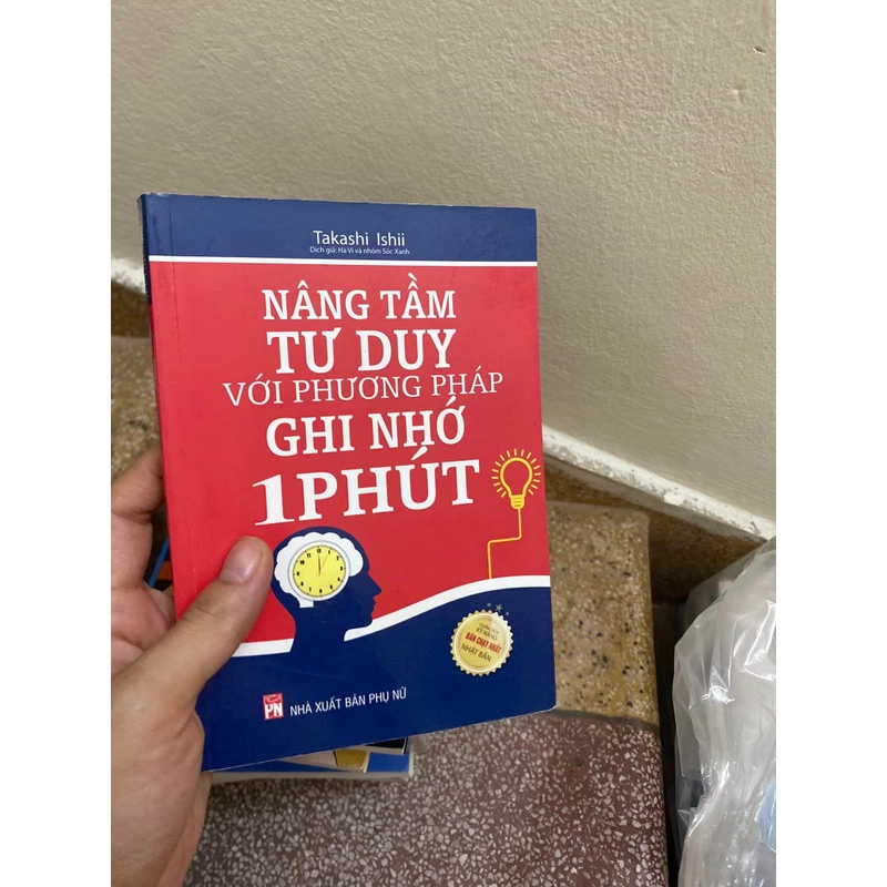 Sách Nâng tầm tư duy với phương pháp ghi nhớ 1 phút 308008