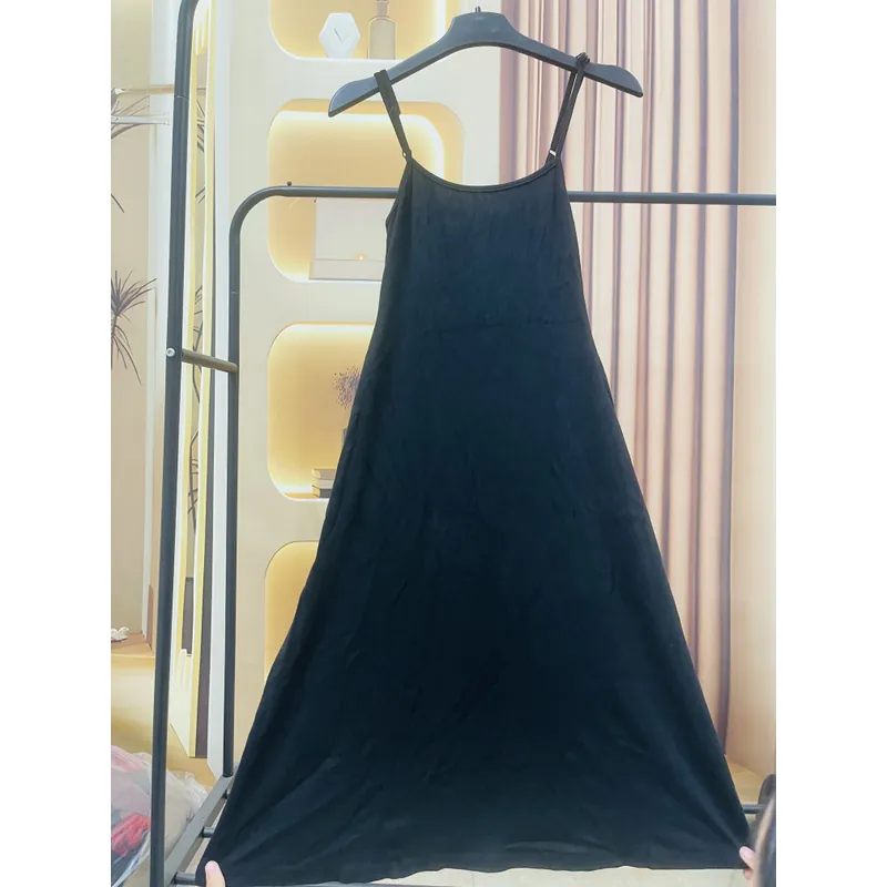 Váy thun 2 dây dài 690921