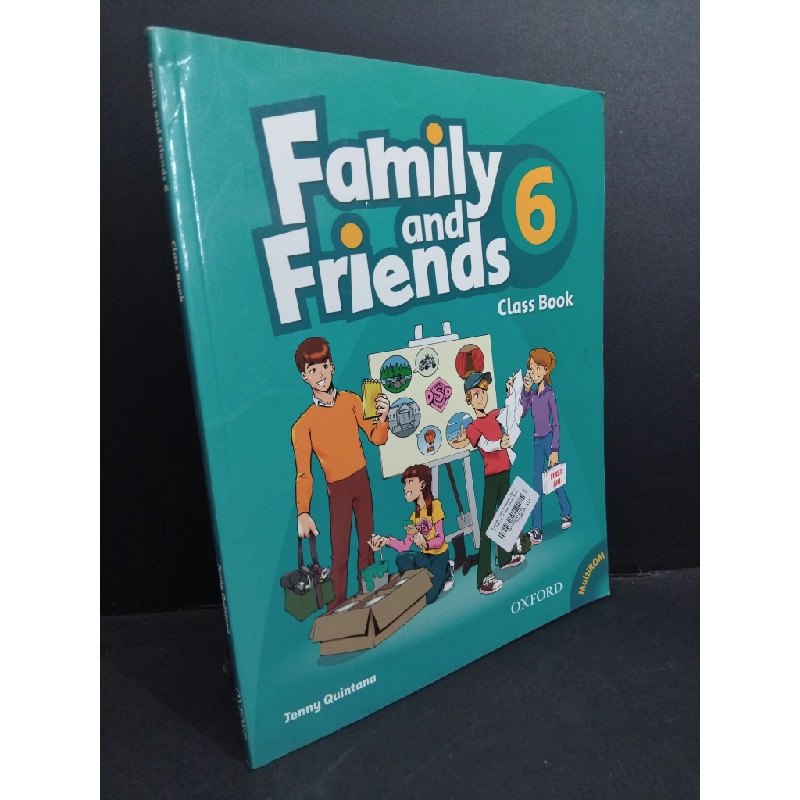 Family and friends 6 Class Book (kèm CD) mới 90% bẩn bìa, ố nhẹ HCM2811 Jenny Quintana HỌC NGOẠI NGỮ Oreka Blogmeo 368958