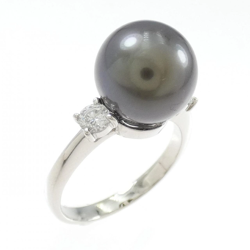 Nhẫn ngọc trai đen PT900 10.9mm 667752