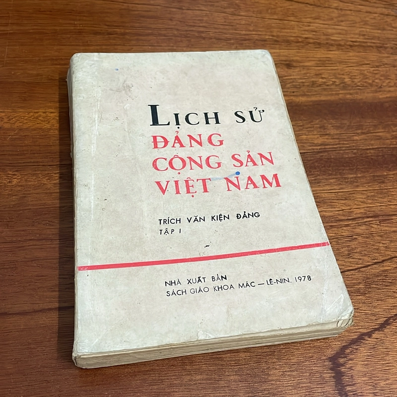 [Sách Xưa] - II Lịch Sử Đảng Cộng Sản Việt Nam (Trích Văn Kiện Đảng - Tập 1) - 1978 502565