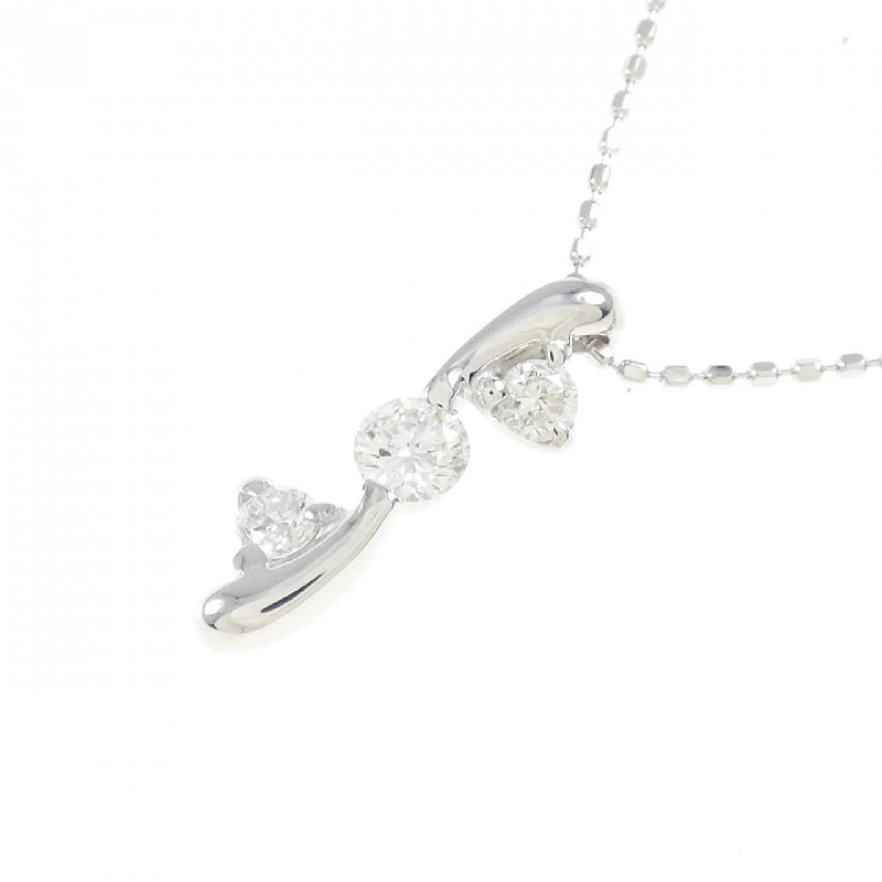 Dây chuyền kim cương K18WG 0.268CT - Hàng hiệu Chính hãng 859419