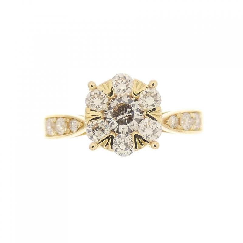 Nhẫn kim cương K18YG 0.66CT 673315