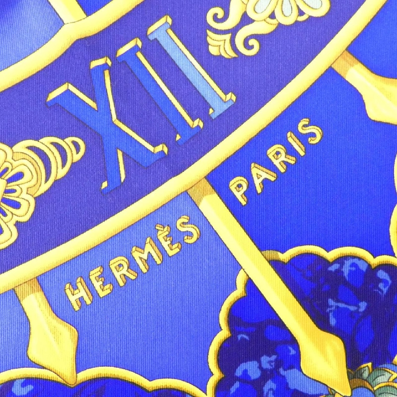 Khăn lụa CARPE DIEM của HERMES - Hàng hiệu chính hãng 807408