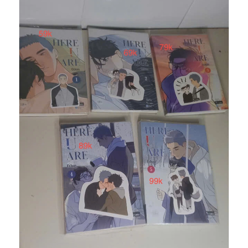 Here U Are TẬP 2 ( kèm bọc platic và bookmark ) 358965