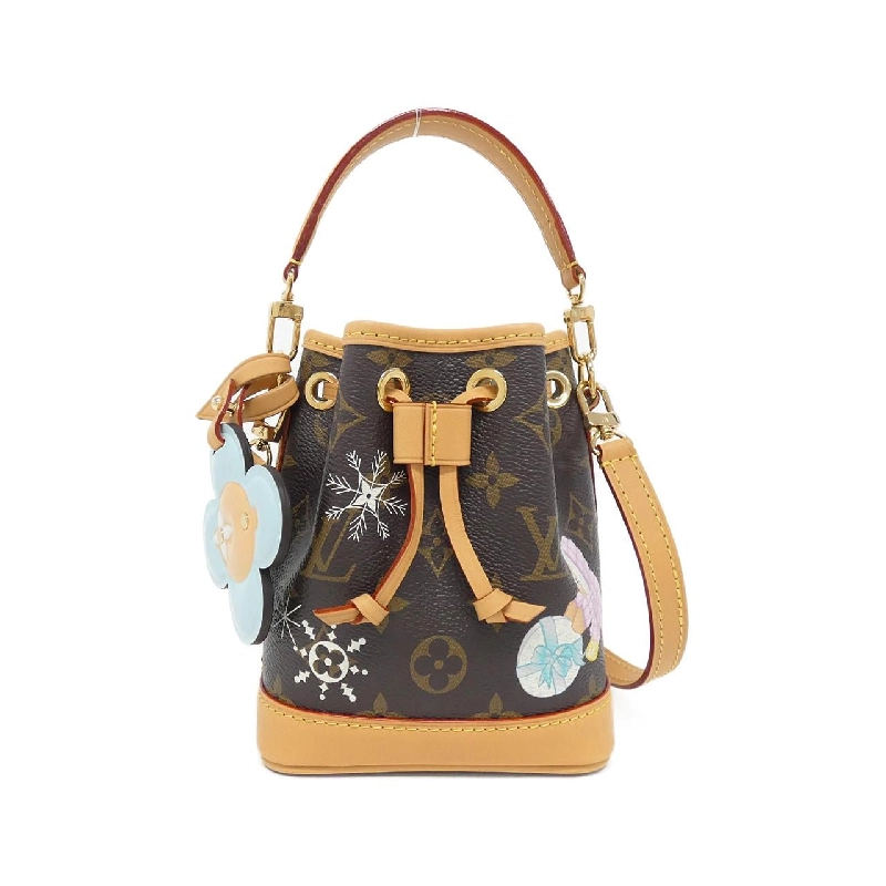 Túi xách vai Louis Vuitton Monogram (Vivienne Holiday) Nano Noé M12221 609955