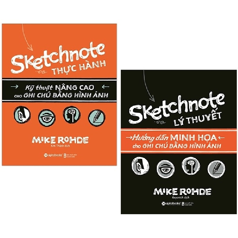 Combo Sketchnote Lý Thuyết Và Thực Hành (Bộ 2 Cuốn) (2019) - Mike Rohde 744347