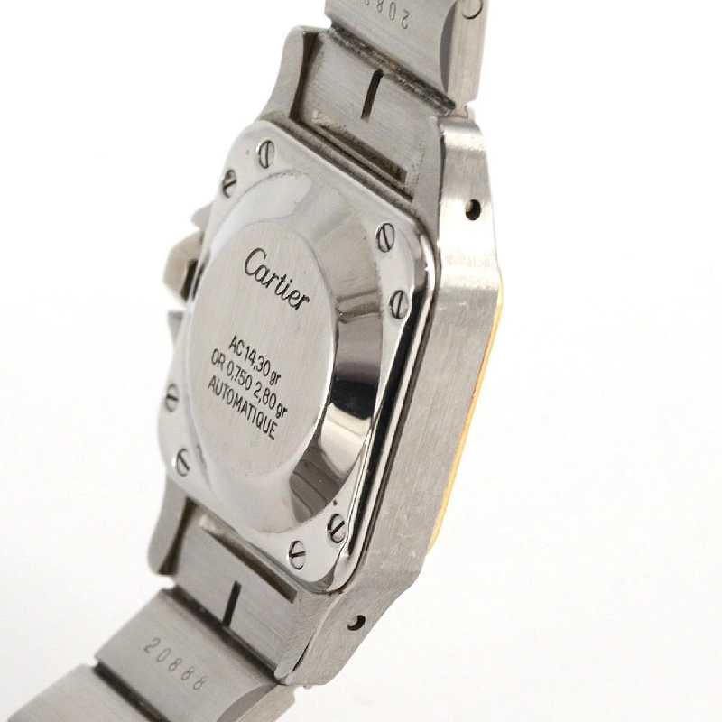 Cartier Santos Galbee SM YG kết hợp SSxYG tự động - Hàng hiệu Chính hãng 875881