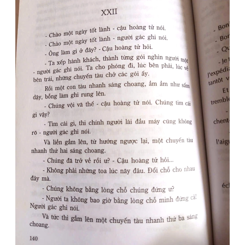 Chú bé Hoàng Tử - Antoine De Saint Exupery (Song ngữ Việt - Pháp) 331921