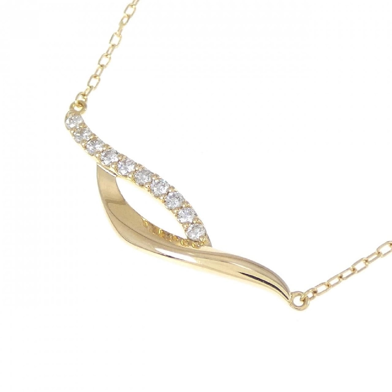 Dây chuyền kim cương K18YG 0.12CT - Hàng hiệu Chính hãng 864442