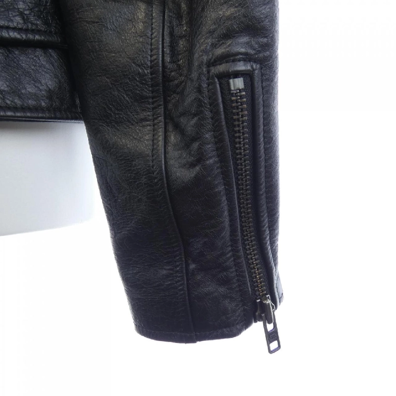 BALENCIAGA 507398 TES24 Áo khoác da biker - Hàng hiệu Chính hãng 887599