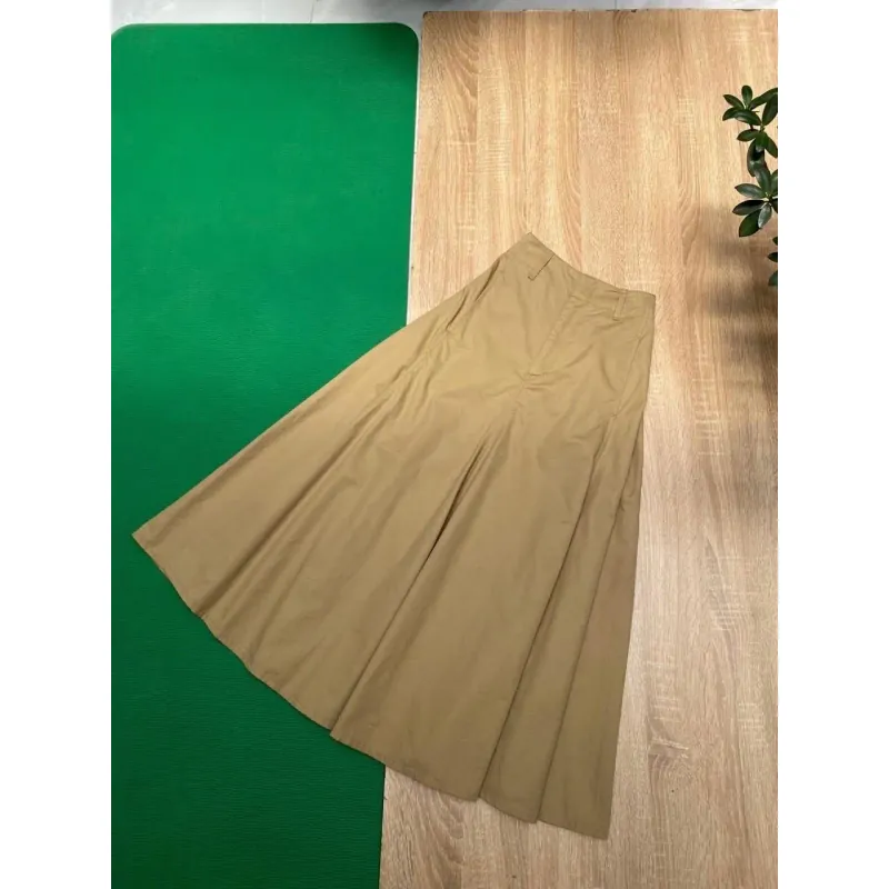 Chân váy thô màu be Uniqlo 792894