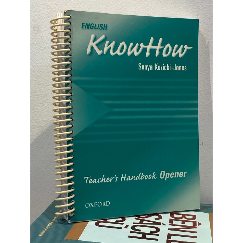 English KnowHow: Teacher's Handbook Opener - Sonya Kozicki-Jones 453718