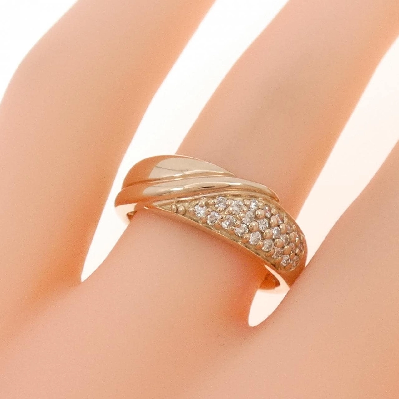Nhẫn kim cương K18PG 0.22CT - Hàng hiệu Authentic 852688