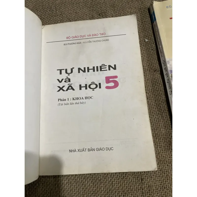 Tự nhiên xã hội lớp 5 , 2 tập  797063