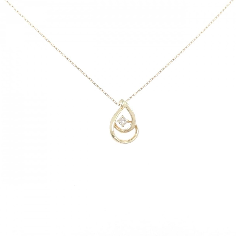 K10YG Dây chuyền kim cương - Hàng hiệu Authentic 855874