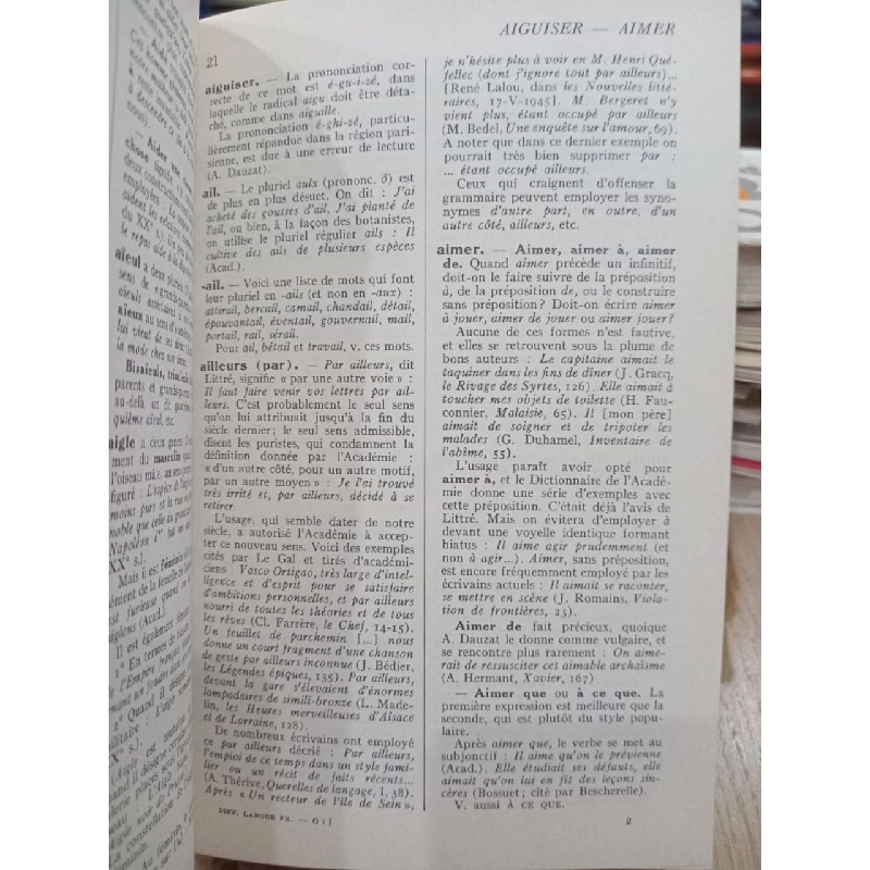 Dictionnaire des difficultés de la langue francaise 533762