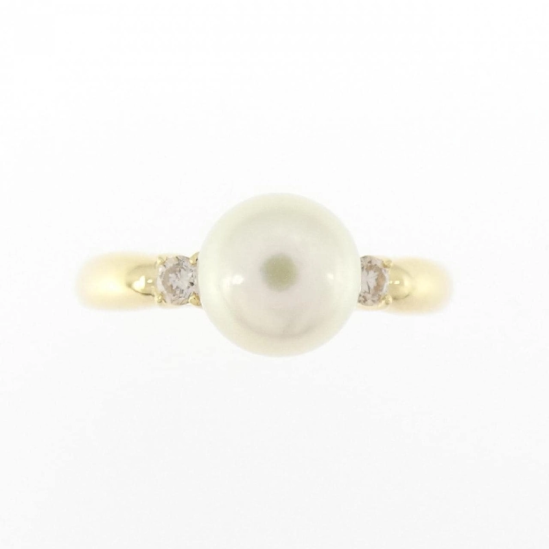 Nhẫn ngọc trai Akoya K18YG 6.6mm 668692