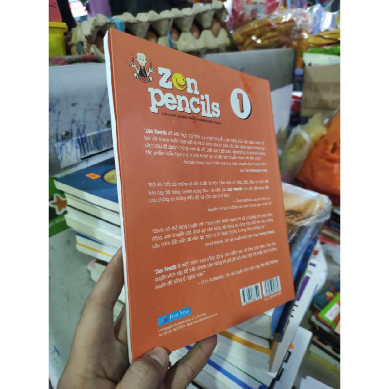 [Phiên Chợ Sách Cũ] Zen pencil Biếm họa danh ngôn truyền cảm hứng 1 2303 412405