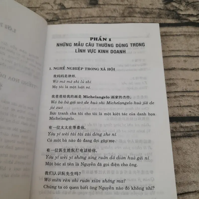 Tiếng Hoa trong kinh doanh. Tác giả Mã Thành Tài 711413