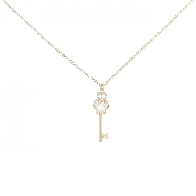 K10YG Key Cubic Necklace - Hàng hiệu Authentic 859727