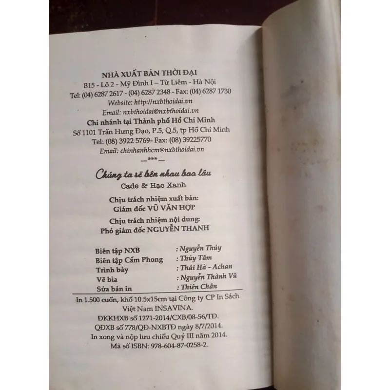 Chúng ta sẽ bên nhau bao lâu 735526