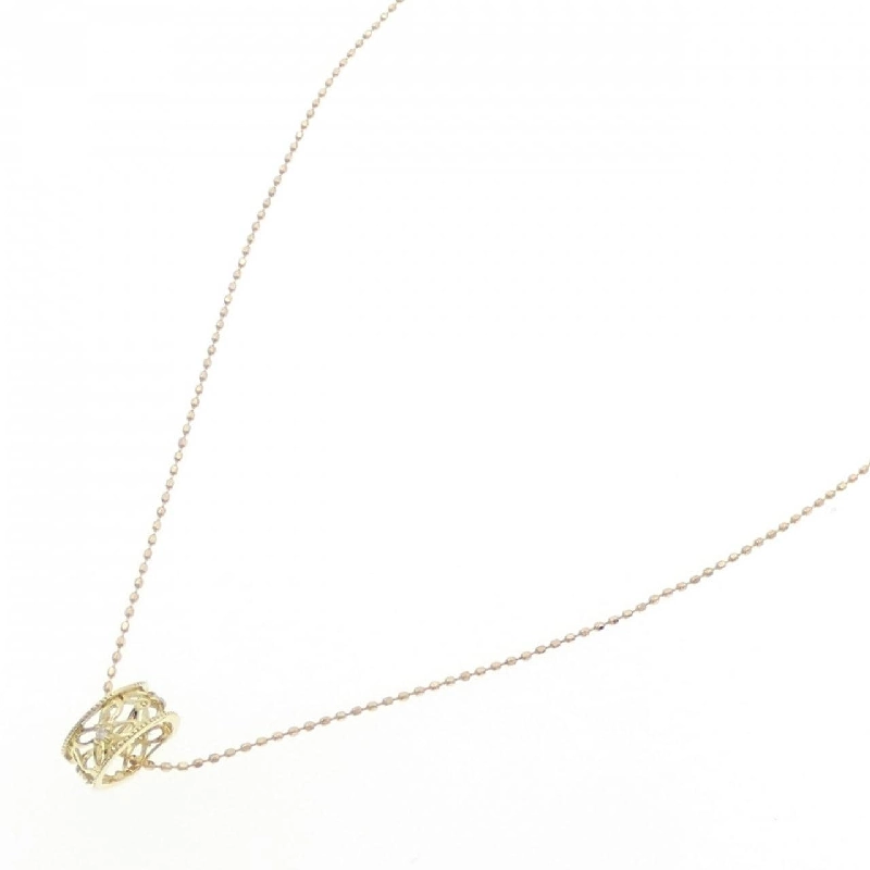 K18YG Dây chuyền kim cương 0.02CT - Hàng hiệu Chính hãng 858376