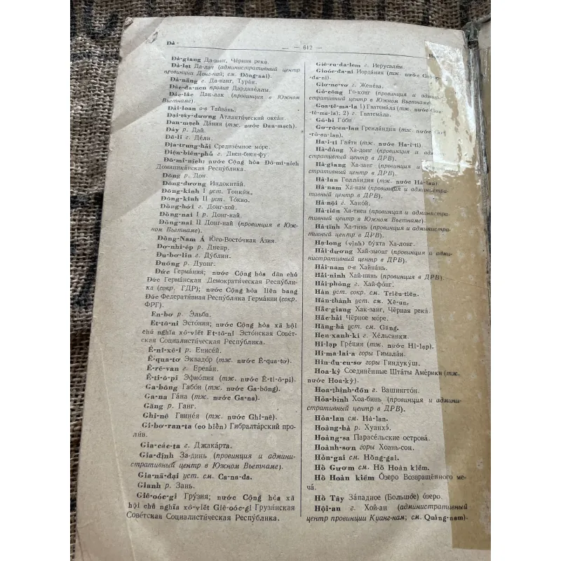 Từ điển Việt Nga - khổ lớn- dày 610 trang  1004247