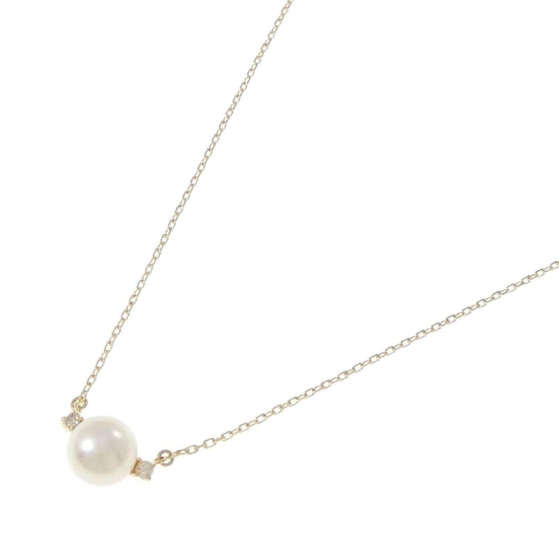 K18YG Ngọc trai Akoya Dây chuyền 8mm - Hàng hiệu Chính hãng 857244