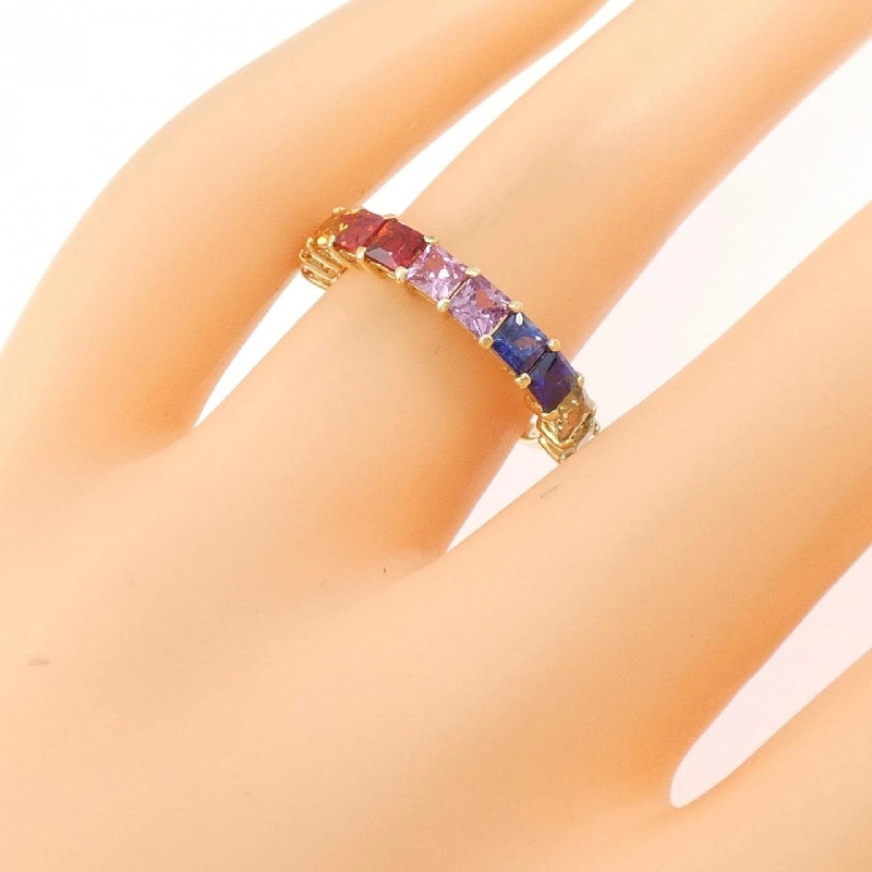 Nhẫn Sapphire K18YG 2.00CT - Hàng hiệu Chính hãng 851855